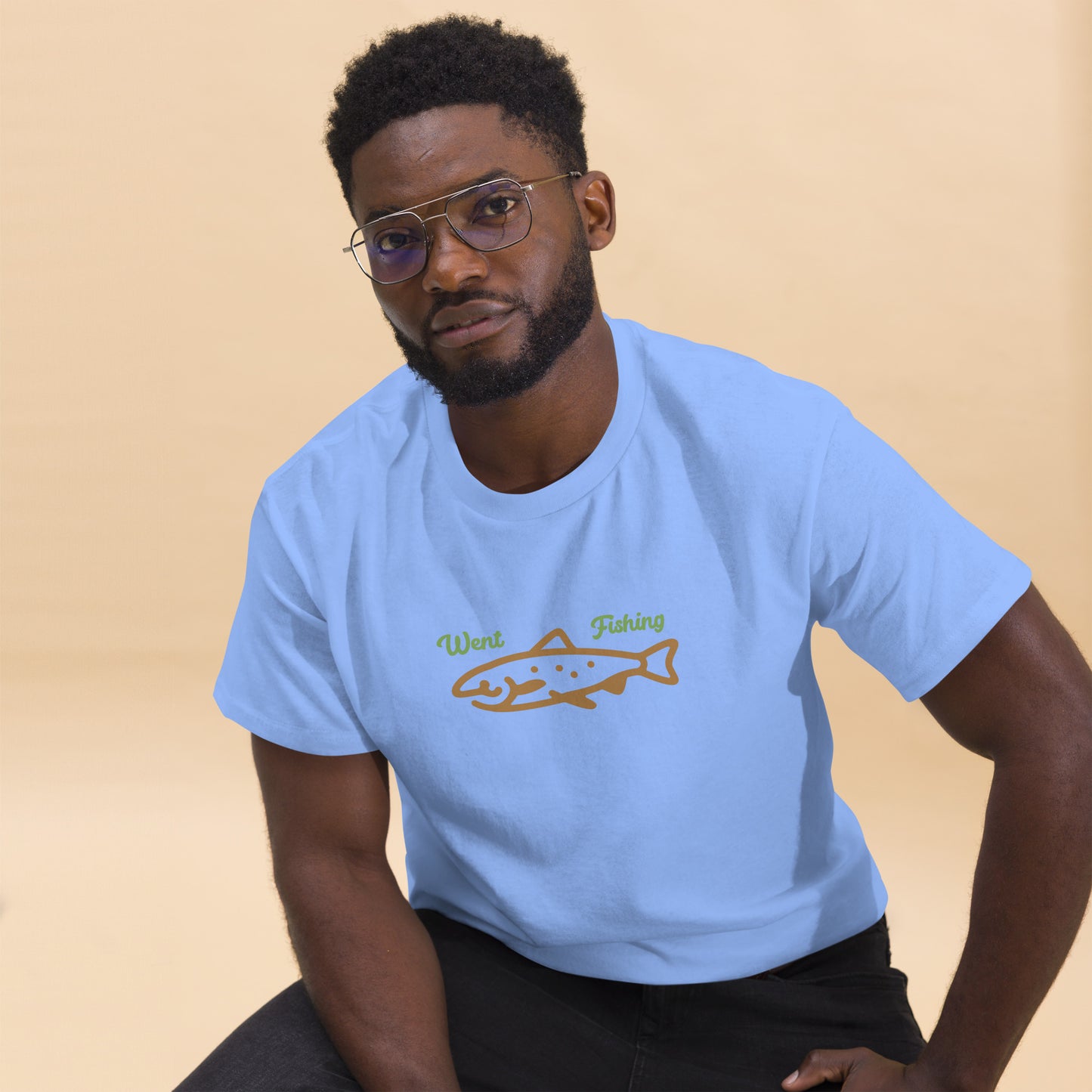Went Fishing Men's classic tee