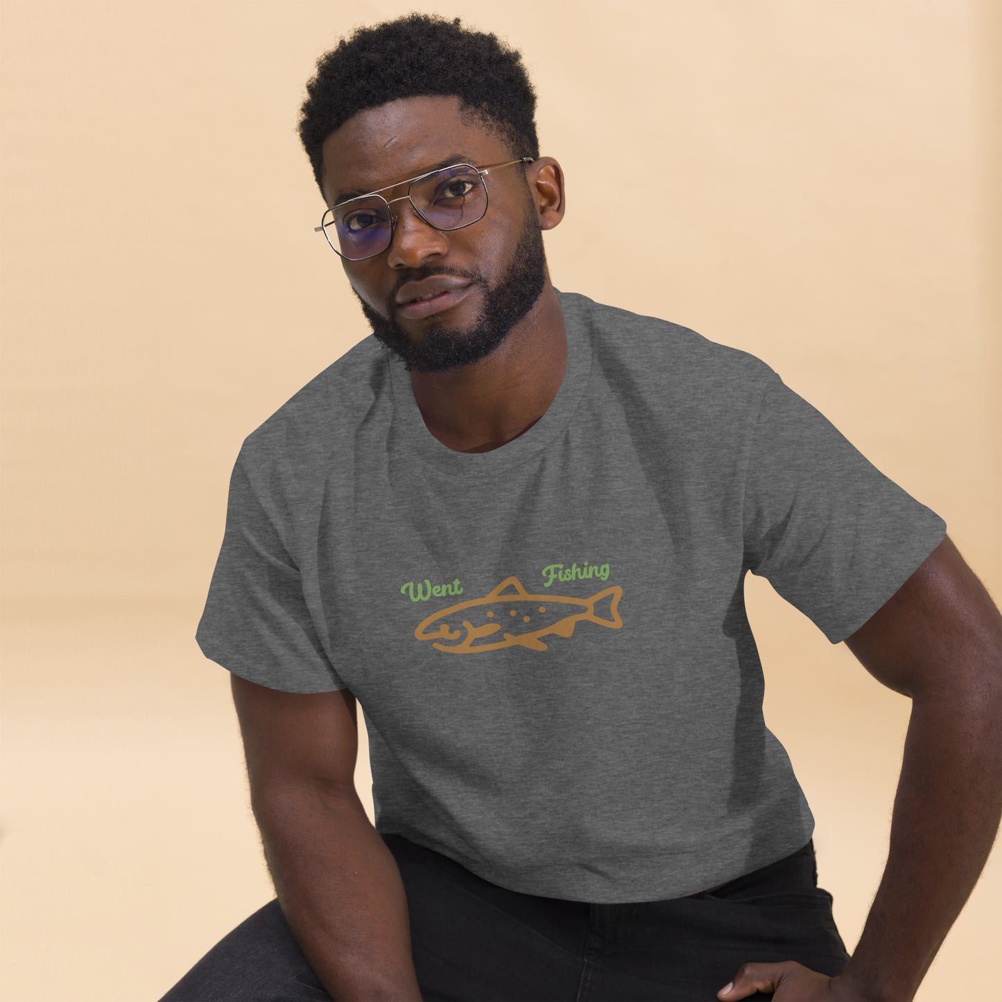 Went Fishing Men's classic tee