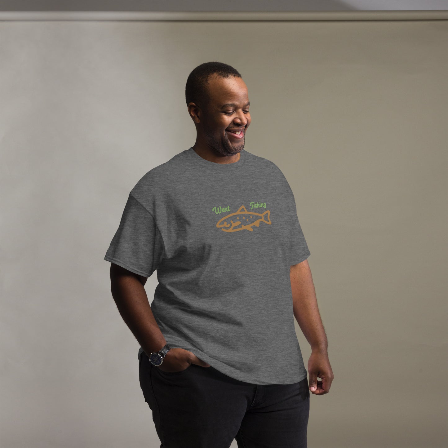 Went Fishing Men's classic tee