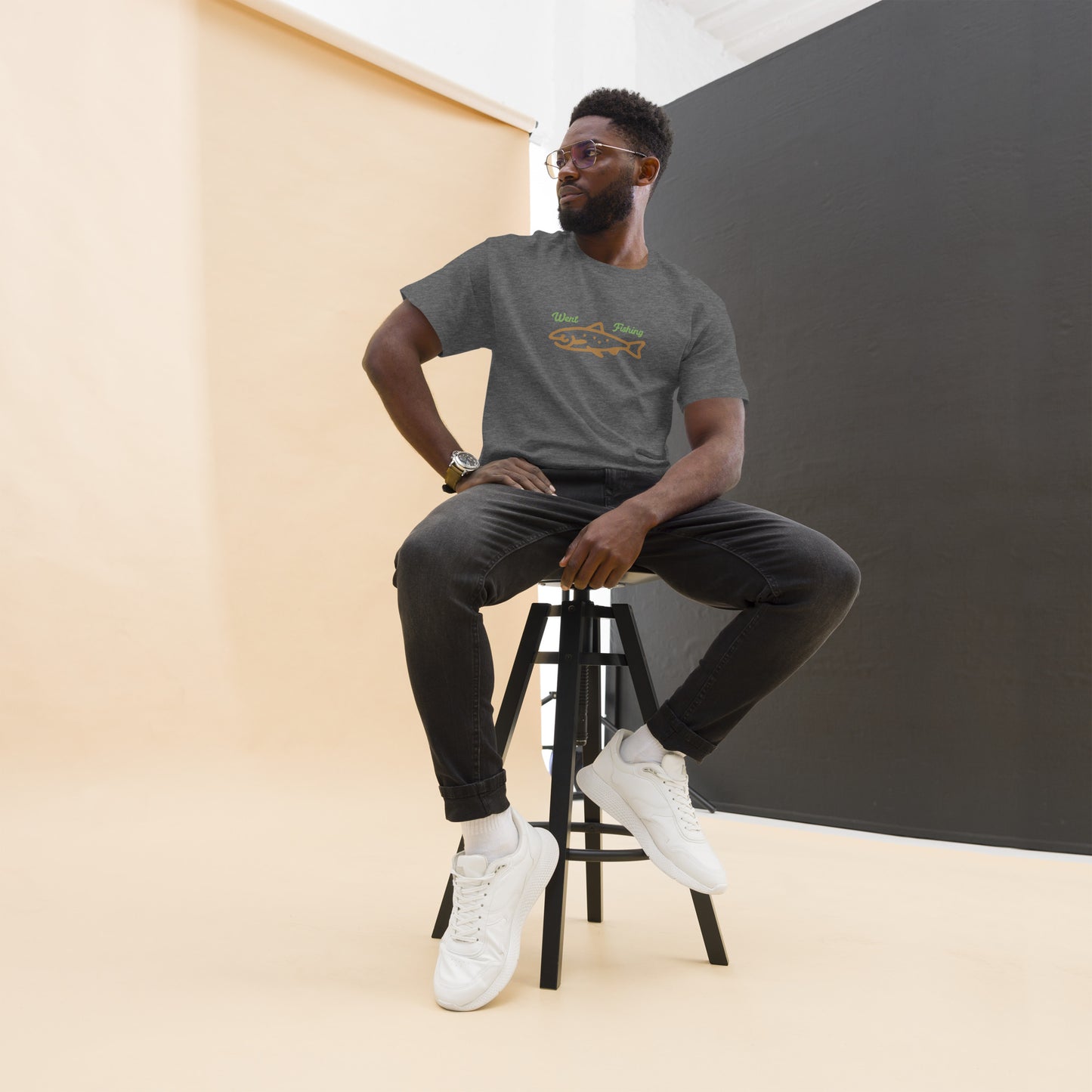 Went Fishing Men's classic tee