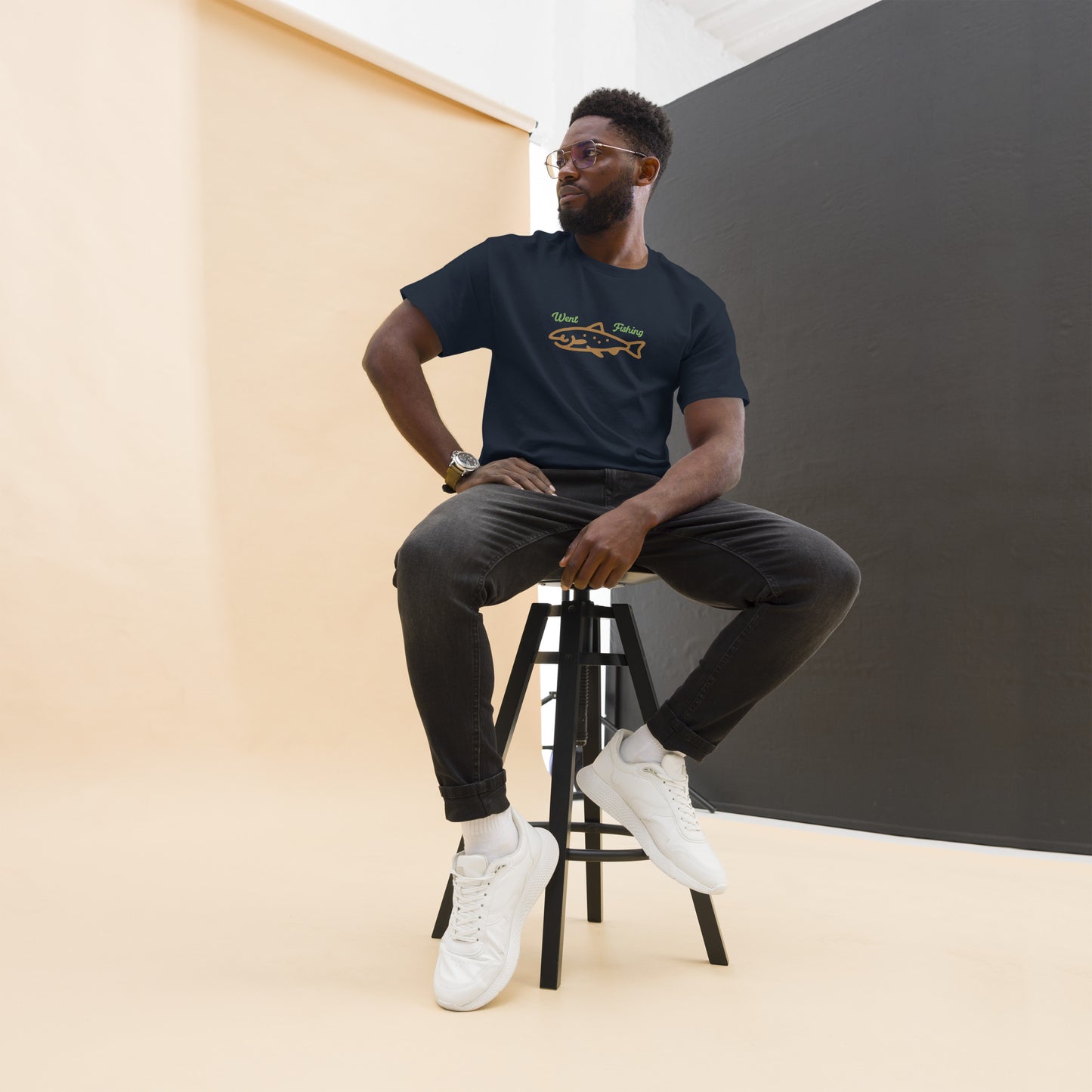 Went Fishing Men's classic tee